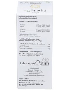 Optim D3 20Ml. de Optim Laboratoire