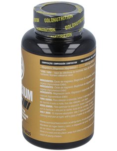 Magnesio 600Mg. 60 capsulas de Gold Nutrition