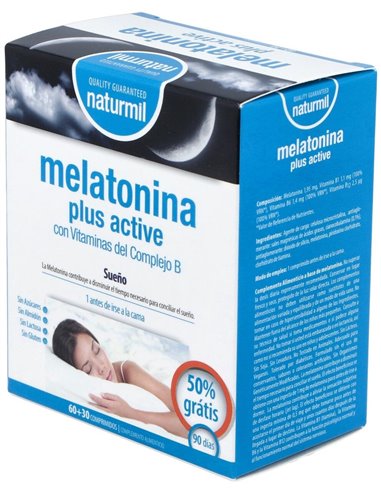 Melatonina Plus Active 1,9Mg. 60+30Comp. de Dietmed