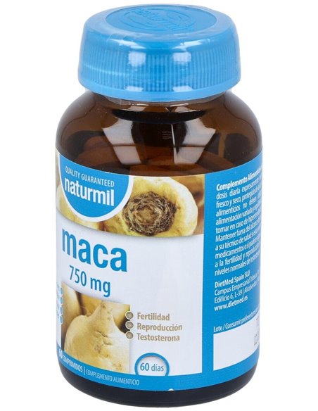 Maca 750Mg. 60Comp. de Dietmed