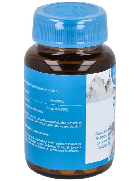 Zinc Picolinato 20Mg. 60Comp. de Dietmed