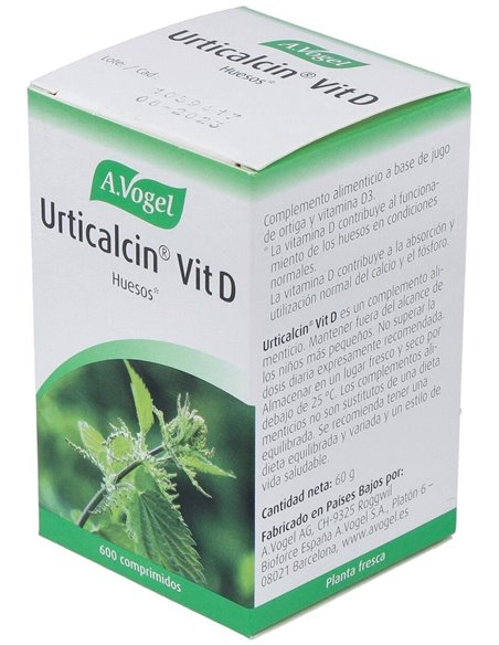 Urticalcin Vit.D Comp. 600  de A.Vogel