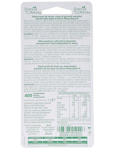Stevia 400Comp. de Trepatdiet-Esi
