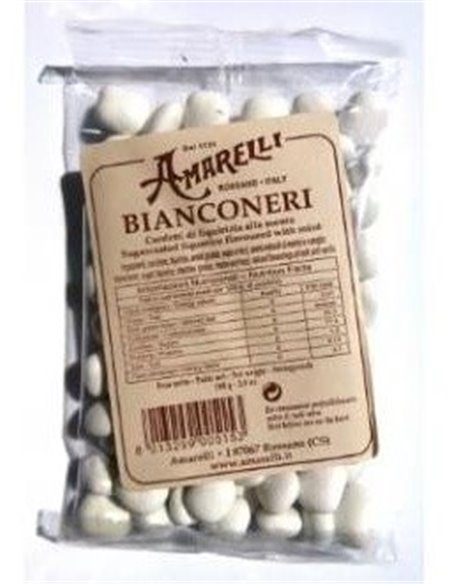Bianconeri Regaliz A La Menta Expo 10X100Gr. de Amarelli