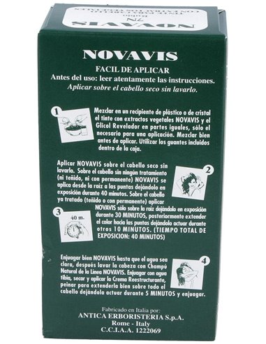Tinte Novavis 7N Rubio 120 Ml de Novavis