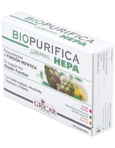 Biopurifica Hepa 30Comp. de Gricar