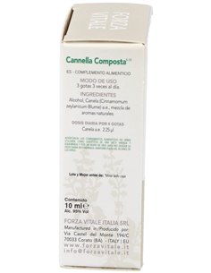 Canela Composta (Plata) Metal Espagirico 10Ml. de Forza Vitale