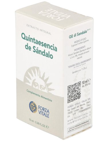 Quinta Esencia Sandalo (Sandalo) 10Ml. de Forza Vitale