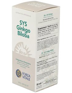 Sys.Ginkgo Biloba 50Ml. de Forza Vitale