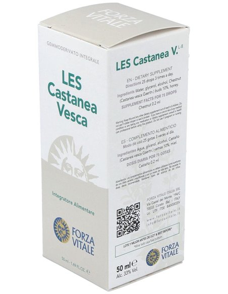 Les Castanea Vesca Castaño 50Ml. de Forza Vitale