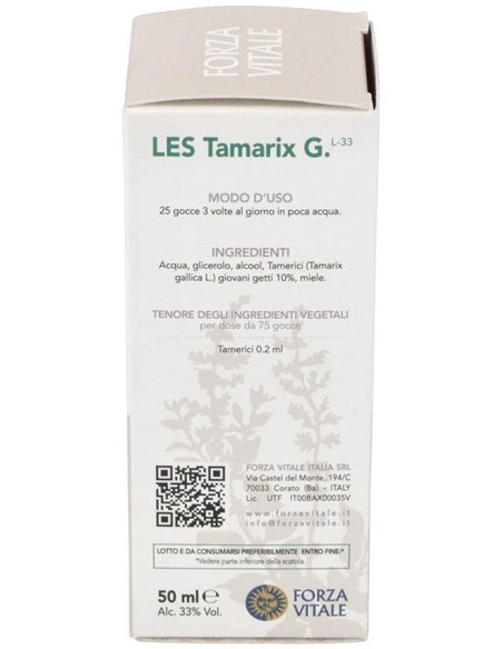 Les Tamarix Gallica Tamarisco 50Ml. de Forza Vitale