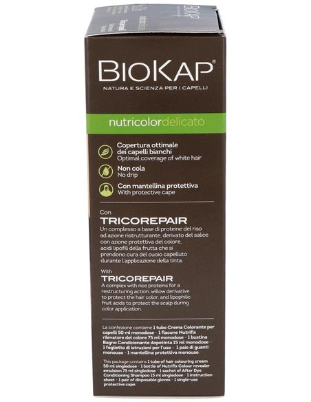 Tinte Rubio Oscuro Habana 140Ml 6.06 Delicato de Biokap