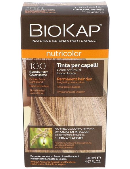 Tinte Rubio Extra Claro 140Ml. ·10.0 de Biokap