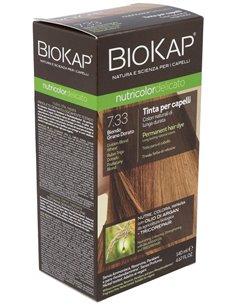 Tinte  Rubio Trigo Dorado 140Ml. 7.33 Delicato de Biokap