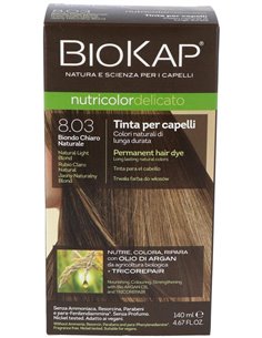 Tinte  Rubio Claro Natural 140Ml. 8.03 Delicato de Biokap