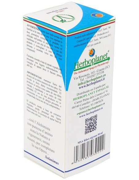 Msa Ribes Nigrum Yemas Grosellero Negro 50Ml. de Herboplanet