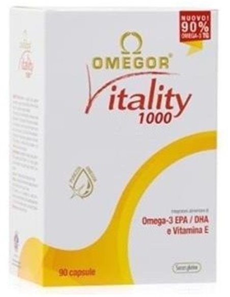 Omegor Vitality 1000 90Perlas de Uga Nutraceuticals