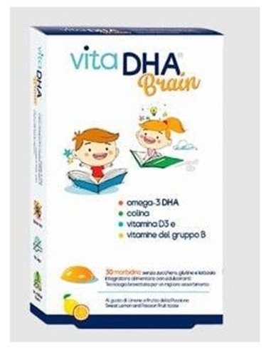 Vitadha Brain Fresa-Limon 30Comp. Mast. de Uga Nutraceuticals