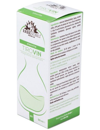 Tirovin Olosvita Tiroides 50Ml de Erbenobili