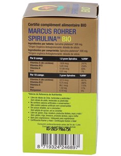 Spirulina Bio 180 Comprimidos Marcus Rohrer Marcus Rohrer