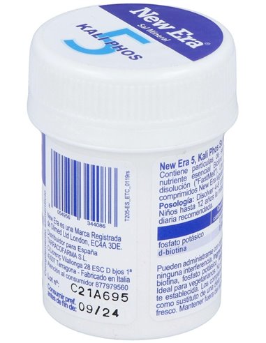 Sal Schussler Nº5 Kalium Phosphoricum 240Comp. de New Era