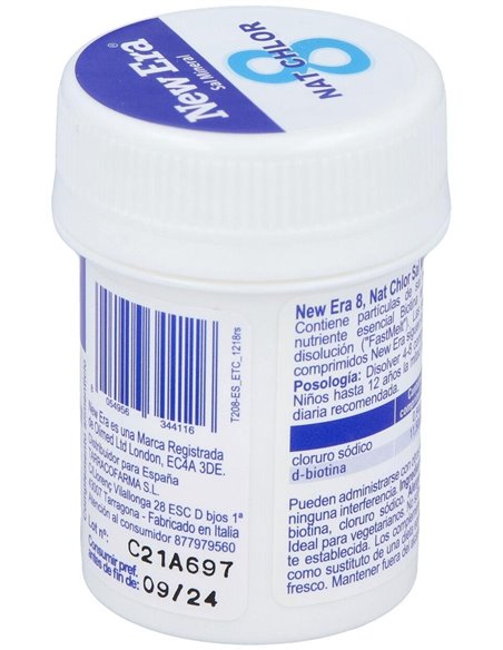 Sal Schussler Nº8 Natrium Chloratum 240Comp. de New Era