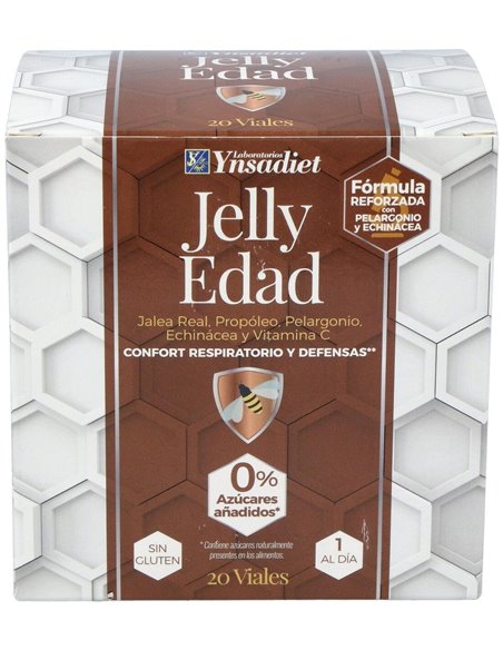 Jelly Edad 0% Azucar 20 Viales de Ynsadiet