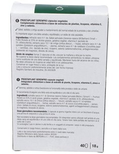 Prostaplant Serenpro 40Cap. de Santiveri