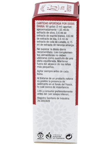 Mixtract 8 Erbatensor 50Ml. Bio de Santiveri
