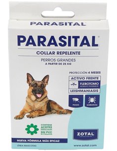 Parasital Collar Antiparasitario Perros Grandes de Zotal Vet