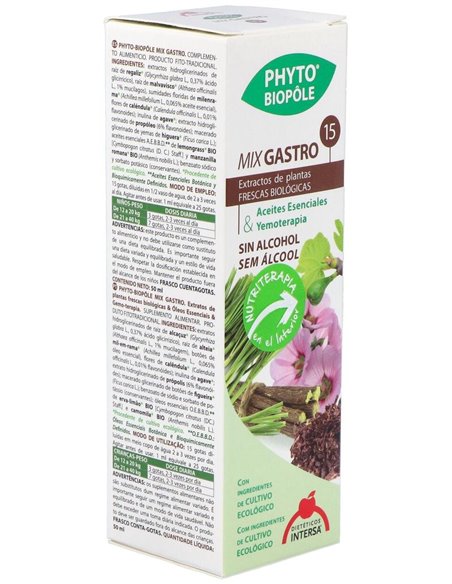 Phyto-Bipole Mix-Gastro (Digestion) 50Ml. de Phytobiopole