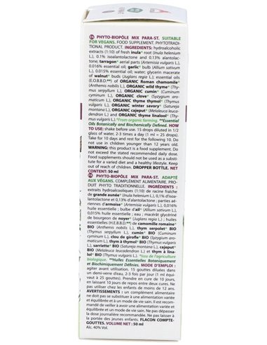 Phytobiopole Mix 9 Para-St 50Ml Bio de Intersa