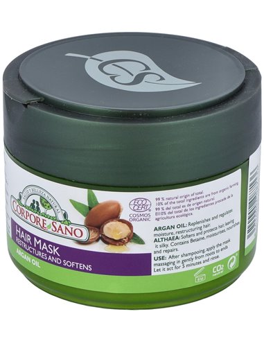 Mascarilla Capilar 250Ml. Ecocert de Corpore Sano