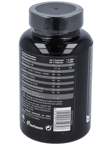 Weider Ultra Burner 120Cap. de Weider