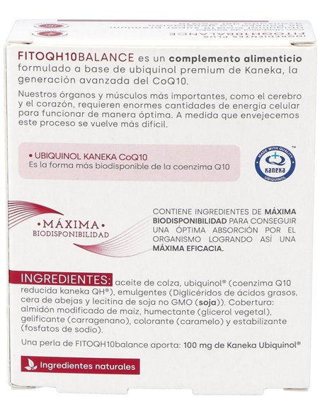 Fitoqh10 Balance Ubiquinol 60Cap. de Fdb