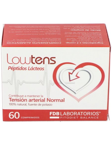 Lowtens Peptidos Lacticos 60Comp. de Fdb