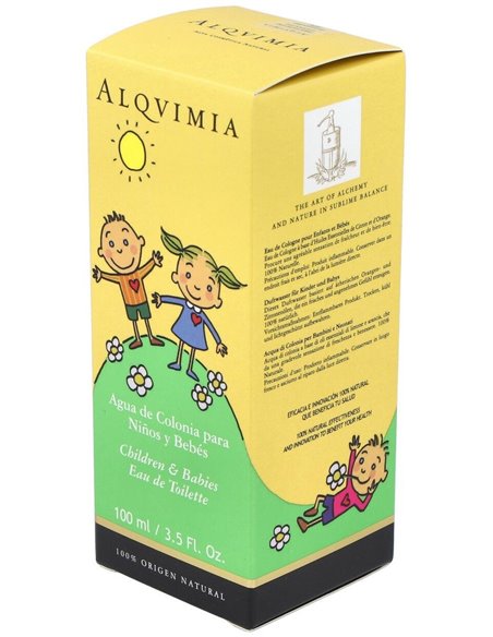 Agua De Colonia Para Niños Y Bebes 100Ml. de Alqvimia