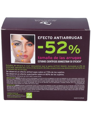 Pack Veneno Serpiente Crema+Serum Active Snake de Armonia