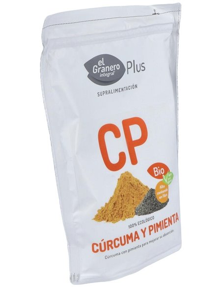 Curcuma Y Pimienta Superalimento Bio 200Gr. de El Granero
