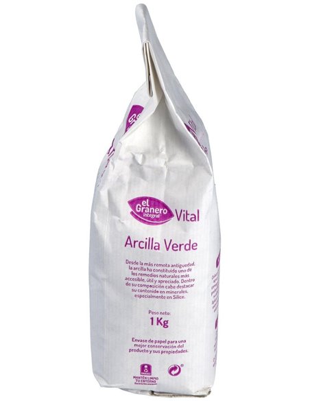 Arcilla Verde 1Kg. de El Granero
