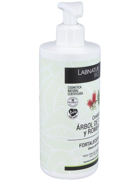 Champu Arbol Del Te Y Romero 450Ml. Bio de Labnatur Bio