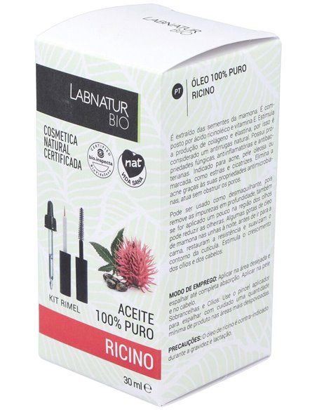 Ricino Aceite 30Ml.+ Kit Rimel de Labnatur Bio