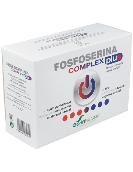 Fosfoserina Complex Plus 28Sbrs. de Soria Natural