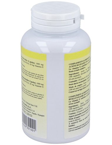Onagrapol (Aceite De Onagra) 500Mg. 120Perlas de Plantapol