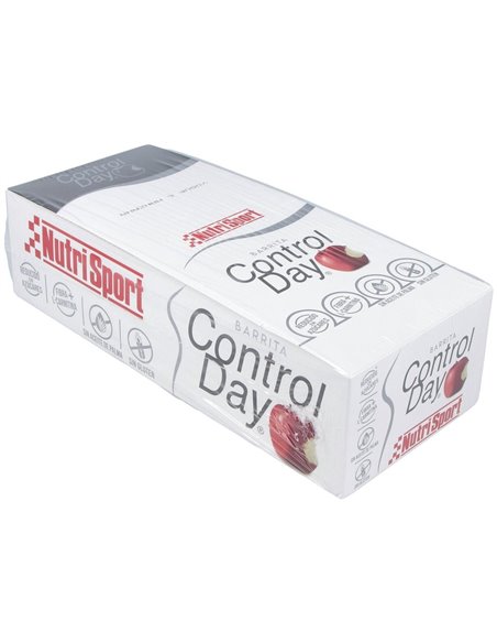 Barrita Yogurt-Manzana Controlday Caja 28Uds. de Nutrisport