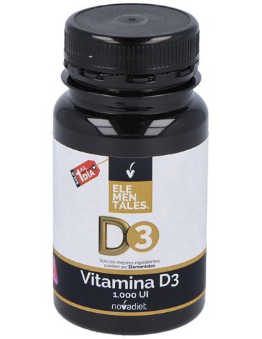 Vitamina D3 1000 Ui Envase de 120 comprimidos. de Novadiet