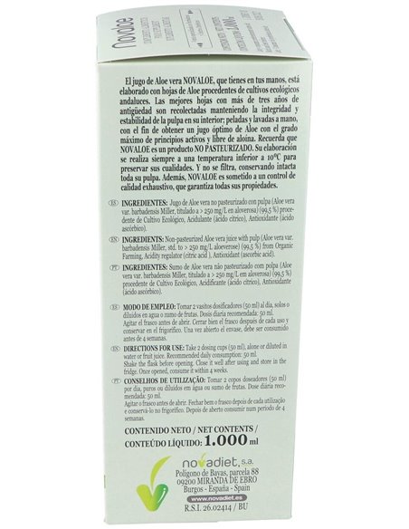 Novaloe Jugo Aloe Vera 1L. de Novadiet