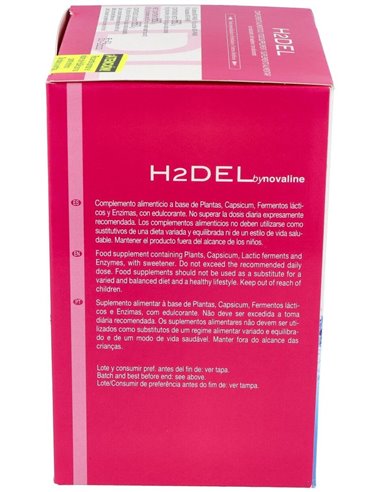 H2Del Envase de 10 sobres. de Novadiet