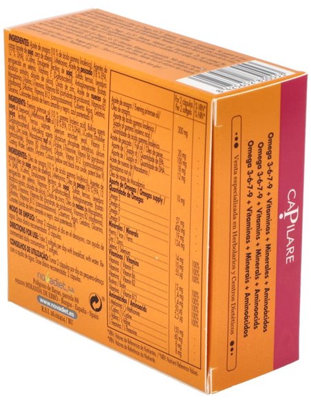 Capilare Anticaida Del Cabello 60Cap. de Novadiet