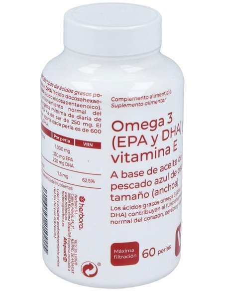 Omega 3 (Epa Y Dha) Y Vitamina E de Herbora
